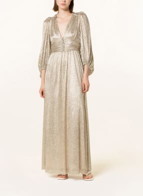 ba&sh Kleid CELIE mit Glitzergarn und 3/4-Arm