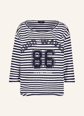 monari Shirt mit 3/4-Arm und Schmucksteinen