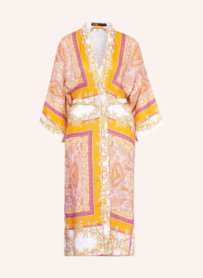 maje Leinen-Kimono VOQUILLAGE mit 3/4-Arm