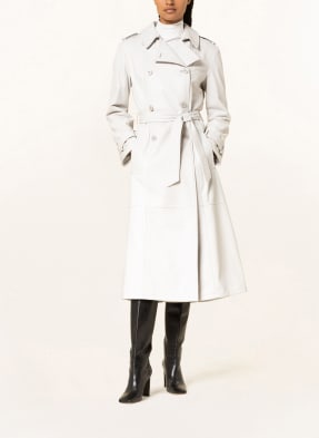 EMPORIO ARMANI Trench coat made of leather