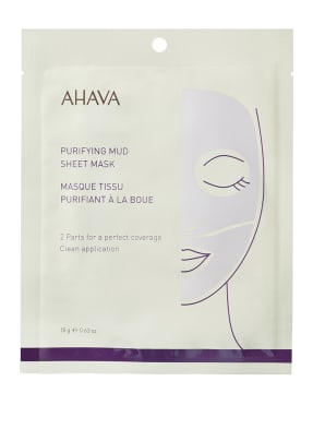 AHAVA PURIFYING MUD SHEET MASK
