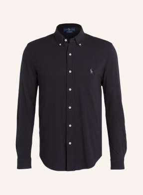 Breuninger Herren Kleidung Tops & Shirts Shirts Poloshirts Piqué-Poloshirt blau 