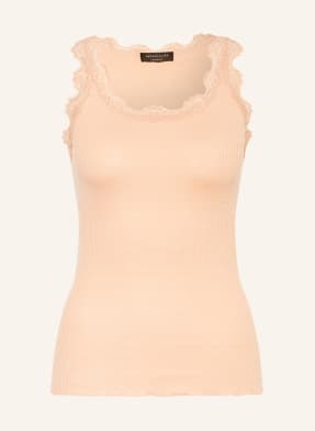 rosemunde Seidentop BABETTE mit Spitze