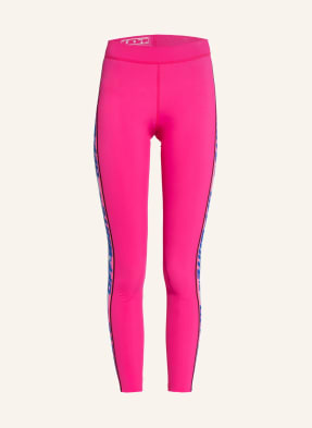 Off-White Legginsy 7/8 z lampasami