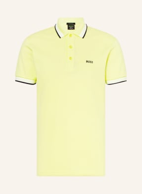 BOSS Piqué-Poloshirt PADDY CURVED Regular Fit