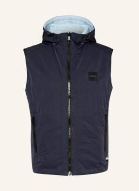 BOSS Quilted vest CAMILO reversible