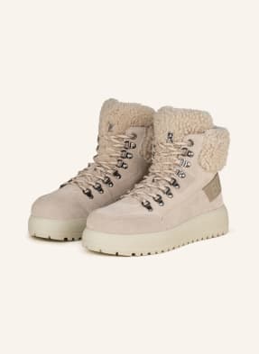 BOGNER Lace-up boots ANTWERP with lambskin