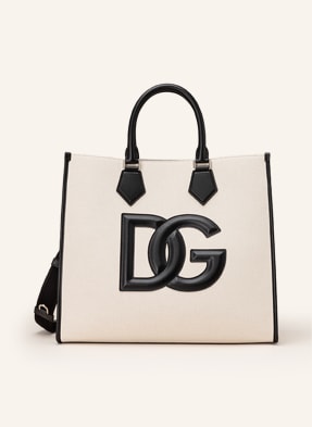 Dolce & Gabbana Großer Shopper aus Canvas mit Logo in Grün für Herren Herren Taschen Shopper 