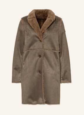 CINQUE Coat CISCOLAR reversible with faux fur