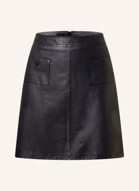 RIANI Leather skirt