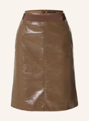 LUISA CERANO Skirt in leather look