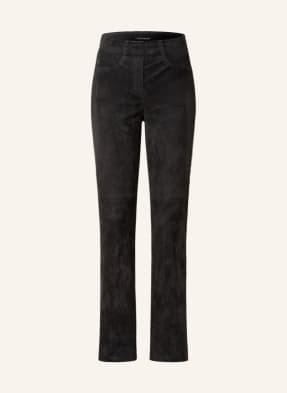 LUISA CERANO Leather trousers