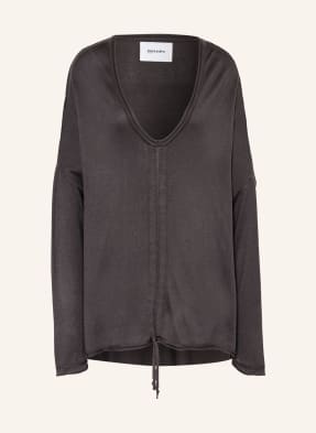 BLACK PALMS THE LABEL Dzianinowa koszulka oversize TAYLOR