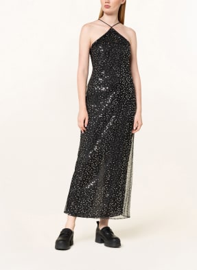 SAMSØE SAMSØE Kleid YTZEN mit Pailletten und Schmuckperlen
