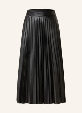 MM6 Maison Margiela Pleated skirt in leather look
