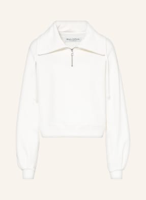 Marc O'Polo Half-zip sweater in sweatshirt fabric