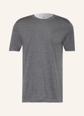 BRUNELLO CUCINELLI T-shirt z dodatkiem jedwabiu