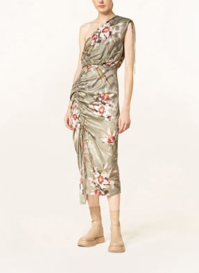 ALL SAINTS One-Shoulder-Kleid LAURA DORADA mit Seide