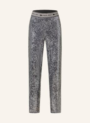 CAMBIO Wide leg trousers ALICE with sequins 