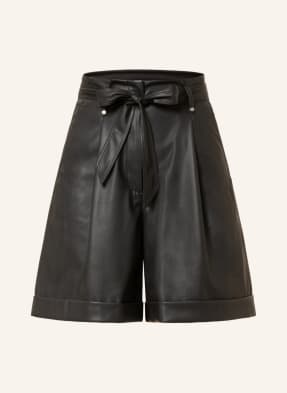 BOSS Shorts TALEHA in leather look