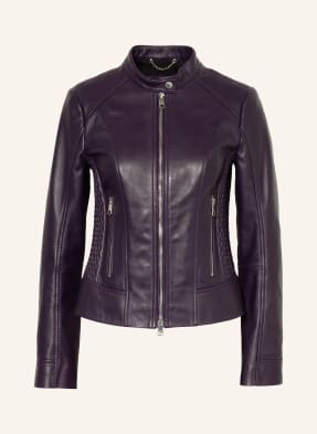 BOSS Leather jacket SAMOKA