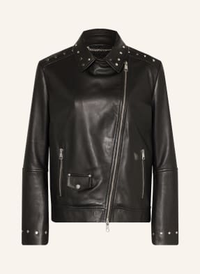 BOSS Leather jacket SALITA
