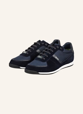 boss glaze mesh trainers