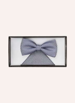 WILVORST Set: Bow tie and pocket handkerchief