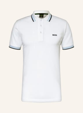 BOSS Piqué-Poloshirt PADDY CURVED Regular Fit