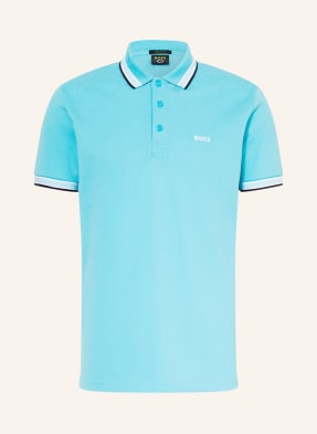 BOSS Piqué-Poloshirt PADDY CURVED Regular Fit