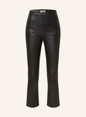 MOS MOSH 7/8 leather trousers SARAH