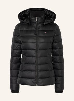 TOMMY JEANS Quilted jacket with detachable hood