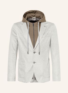 BOSS Tailored jacket HANRY slim fit with linen