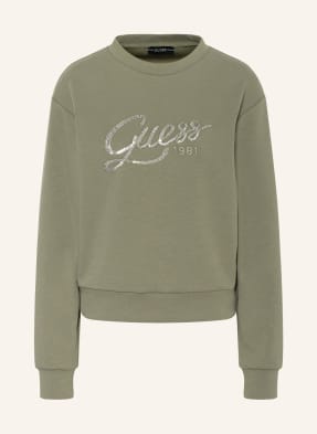 GUESS Sweatshirt with decorative gems 