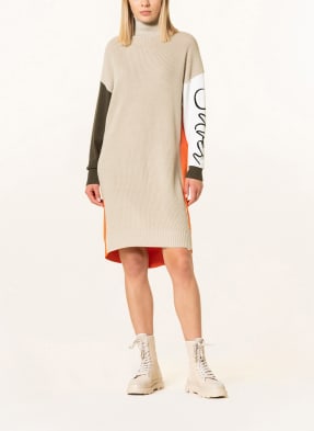 ULLI EHRLICH SPORTALM Oversized-Strickkleid MALINA im Materialmix