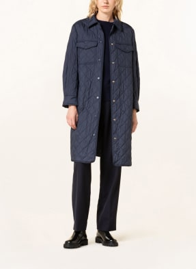 WEEKEND MaxMara Quilted coat LEARCO with cashmere