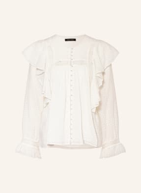Magali Pascal Blouse ADELLA with lace and frills