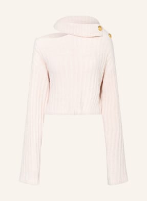 BALMAIN Cropped-Pullover mit Cut-out