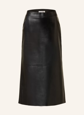 Alexander McQUEEN Leather skirt