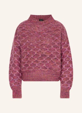 PINKO Sweter z błyszczącą przędzą