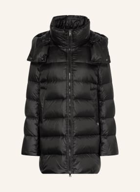 MARC CAIN Quilted jacket with detachable hood