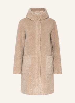 RINO & PELLE Reversible coat with faux fur
