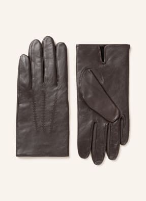 BOSS Leather gloves