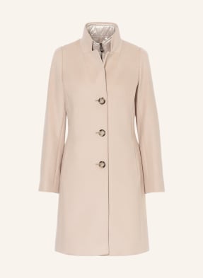 CINZIA ROCCA Wool coat with removable trim 