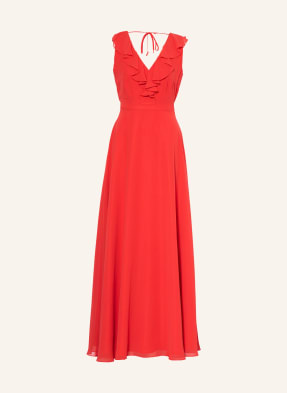 SWING Evening dress with frills 