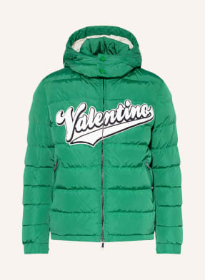 VALENTINO Down jacket with removable hood