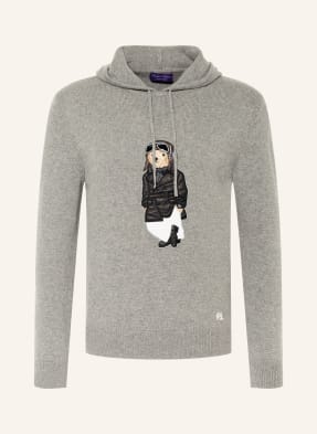 RALPH LAUREN PURPLE LABEL Strick-Hoodie aus Cashmere