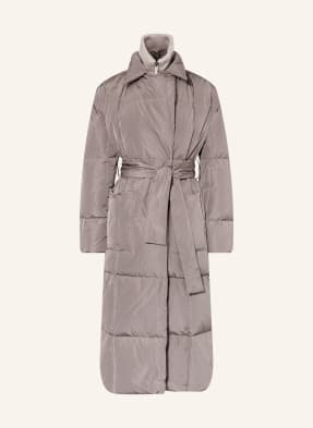 FABIANA FILIPPI Down jacket with removable trim