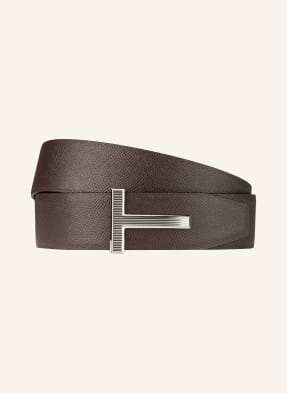 TOM FORD Reversible saffiano leather belt 