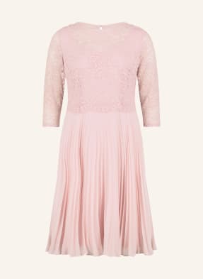 Vera Mont Pleated dress with lace